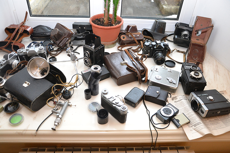 старые фотоаппараты, ретро, фотоаппараты