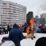 масленица, Гатчина, аэродром