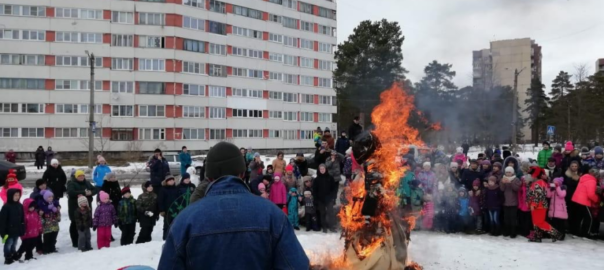 масленица, Гатчина, аэродром